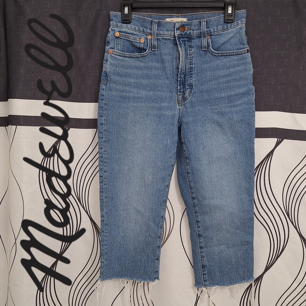Madewell The Perfect Vintage Jean Capri Women's Size 27 Medium Wash